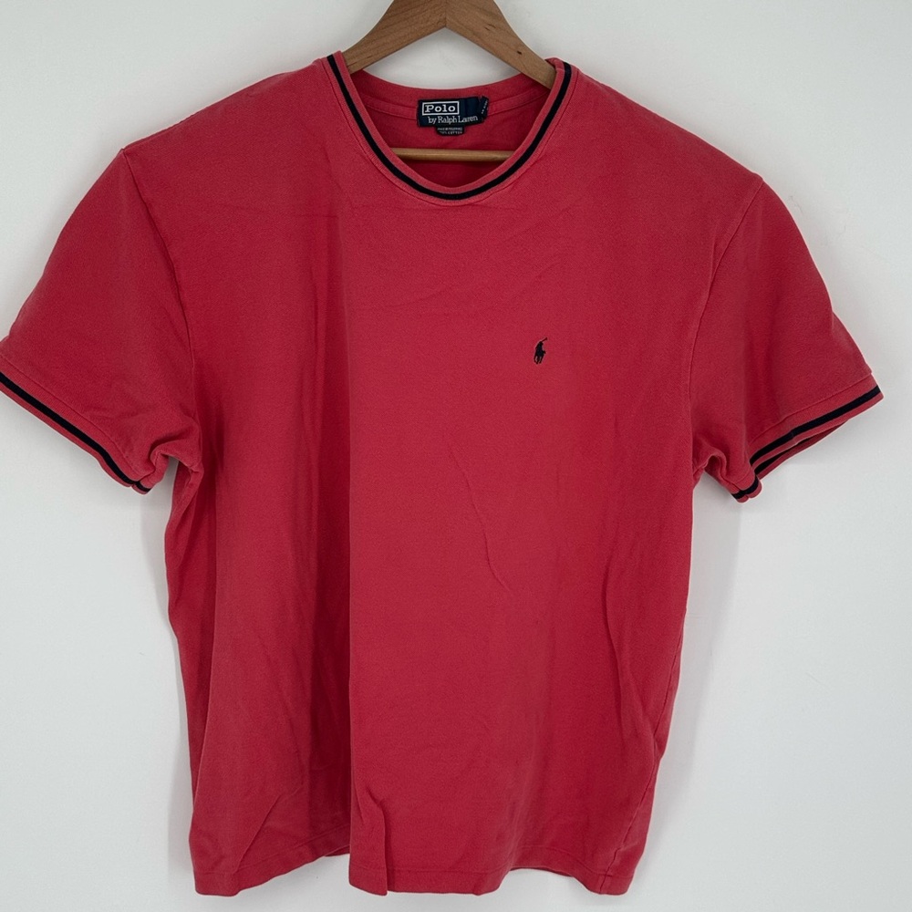 Polo Ralph Lauren Short Sleeve Knit Shirt Mens Sz 2XL Nantucket Red R5